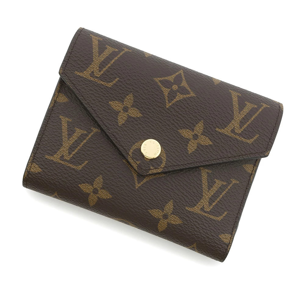 Louis Vuitton Tri fold Wallet Monogram Portefeuille Victorine